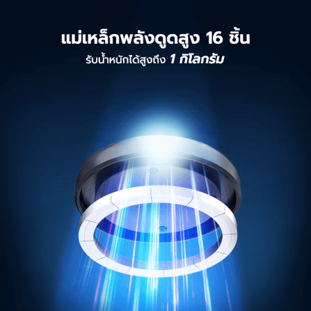 แท่นชาร์จแม่เหล็กติดมือถือ ZTEC ZMH113 รองรับ USB-C รับน้ำหนัก 1 กก_4